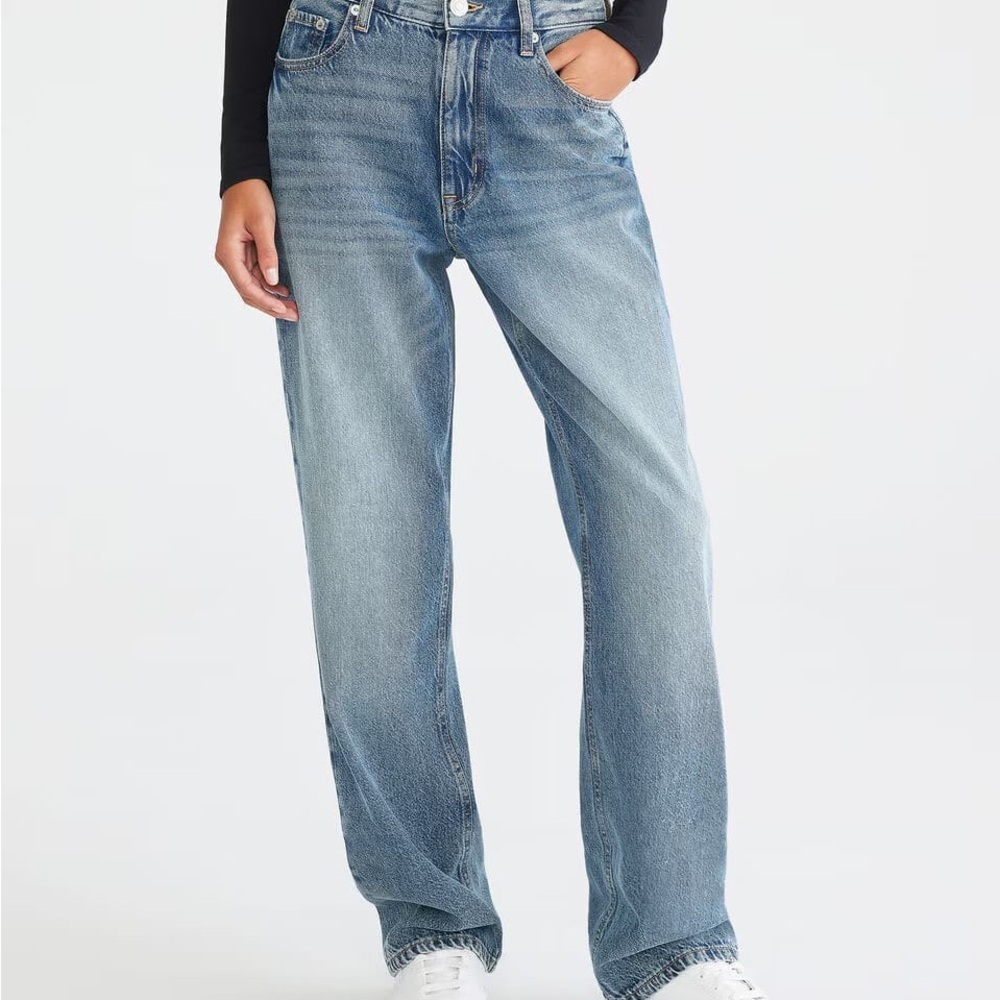 Aeropostale Light Blue Straight Leg Jeans